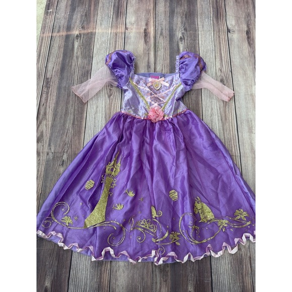 Disney Other - Disney Rubies Tangled Rapunzel Dress Costume Girl's Small (4-6X) Purple Princess